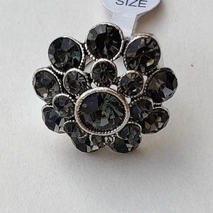 Multi Stone Statement Fashion Ring Sz 10